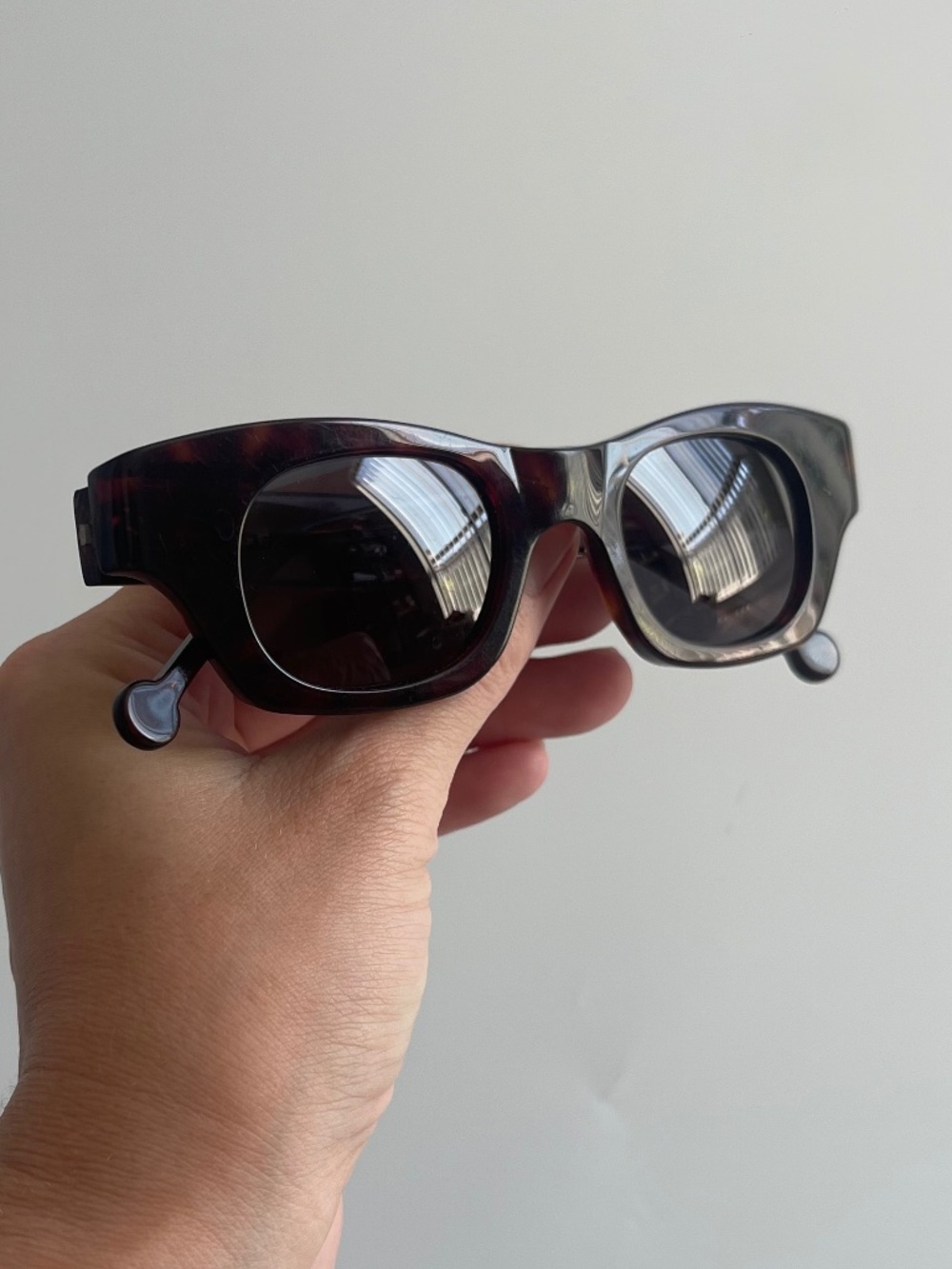 Vintage L.A. Eyeworks MOSE 143 Tortoise Sunglasses Made in Italy
